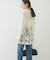 ESTHE　OVERSIZED SHEER LACE SHIRTS