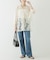 ESTHE　OVERSIZED SHEER LACE SHIRTS