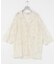 ESTHE　OVERSIZED SHEER LACE SHIRTS