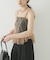ESTHE　TULLE PEPLUM RUFFLE TOP