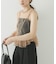 ESTHE　TULLE PEPLUM RUFFLE TOP