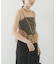 ESTHE　TULLE PEPLUM RUFFLE TOP