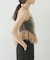 ESTHE　TULLE PEPLUM RUFFLE TOP