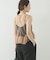 ESTHE　TULLE PEPLUM RUFFLE TOP