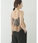 ESTHE　TULLE PEPLUM RUFFLE TOP