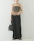 ESTHE　TULLE PEPLUM RUFFLE TOP