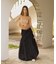 ESTHE　TULLE PEPLUM RUFFLE TOP