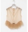 ESTHE　TULLE PEPLUM RUFFLE TOP