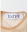 ESTHE　TULLE PEPLUM RUFFLE TOP