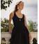 ESTHE　RIB POPLIN DRESS