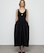 ESTHE　RIB POPLIN DRESS