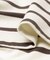ESTHE　STRIPE TWIST ASYMMETRIC T-SHIRTS