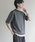 『接触冷感／イージーケア』クイックドライアソートドローコードショートスリーブ Tシャツ