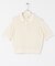 Acetate Mix Collared Knit