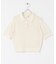 Acetate Mix Collared Knit