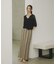 Acetate Mix Collared Knit