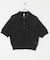 Acetate Mix Collared Knit