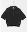 Acetate Mix Collared Knit