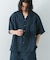 LINEN CHAMBRAY O／C SHIRTS
