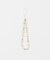 マルチカラーメタルビーズストラップ