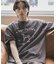 ヴィンテージグラフィックヘンリーネックTシャツ