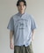 ヴィンテージグラフィックヘンリーネックTシャツ
