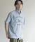 ヴィンテージグラフィックヘンリーネックTシャツ