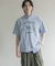 ヴィンテージグラフィックヘンリーネックTシャツ