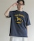 ヴィンテージグラフィックヘンリーネックTシャツ