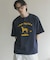 ヴィンテージグラフィックヘンリーネックTシャツ