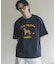 ヴィンテージグラフィックヘンリーネックTシャツ