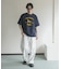 ヴィンテージグラフィックヘンリーネックTシャツ