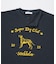 ヴィンテージグラフィックヘンリーネックTシャツ