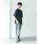 『別注』LACOSTE×DOORS　MOSS STITCH SHORT-SLEEVE T-SHIRTS