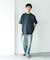 『別注』LACOSTE×DOORS　MOSS STITCH SHORT-SLEEVE T-SHIRTS