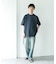 『別注』LACOSTE×DOORS　MOSS STITCH SHORT-SLEEVE T-SHIRTS