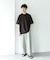 『別注』LACOSTE×DOORS　MOSS STITCH SHORT-SLEEVE T-SHIRTS