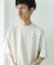 『別注』LACOSTE×DOORS　MOSS STITCH SHORT-SLEEVE T-SHIRTS