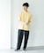 『別注』LACOSTE×DOORS　MOSS STITCH SHORT-SLEEVE T-SHIRTS