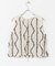 ARCHI　FUZZ JQ SLEEVE-LESS TOP