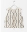 ARCHI　FUZZ JQ SLEEVE-LESS TOP