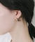 ステンレスコンビフープピアス