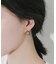 ステンレスコンビフープピアス