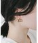 ステンレスコンビフープピアス