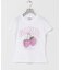 GANNI　BABY FIT T-SHIRTS RASPBERRY