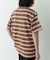 HANG TEN　LA HOJJA BORDER T-SHIRTS
