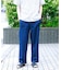 接触冷感デニムイージーパンツ