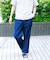 接触冷感デニムイージーパンツ