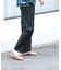 接触冷感デニムイージーパンツ