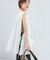 PROTAGONISTA　NO-SLEEVE GATHER BLOUSE